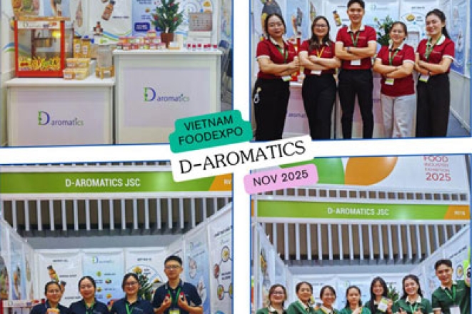 D-aromatics  tại  Food expo 2025